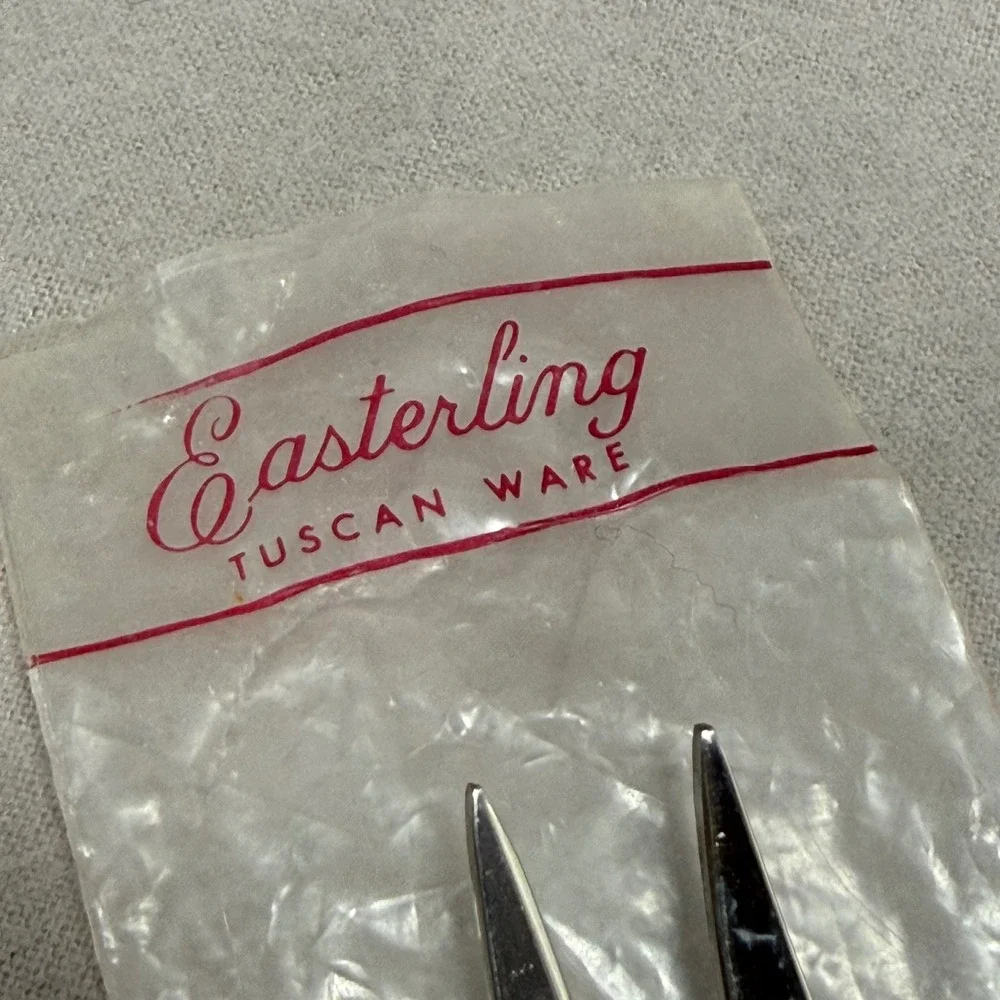 Easterling Chandelle Serving Fork Tuscan Ware Stainless Mid Century 8.5